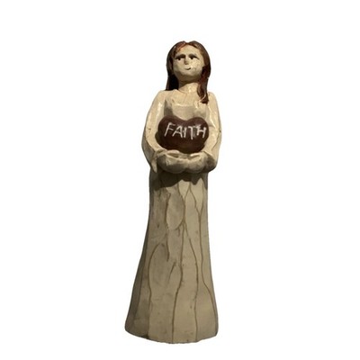Willow Tree Angel of the Heart Figure, felt glued on bottom.