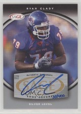 2008 SAGE Auto Silver 33/400 Ryan Clady #A14 Auto 0af
