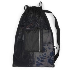 Large Mesh Swim Bag, Drawstring Sling Bag for Swimming, Pool  Beach  Quick ...
