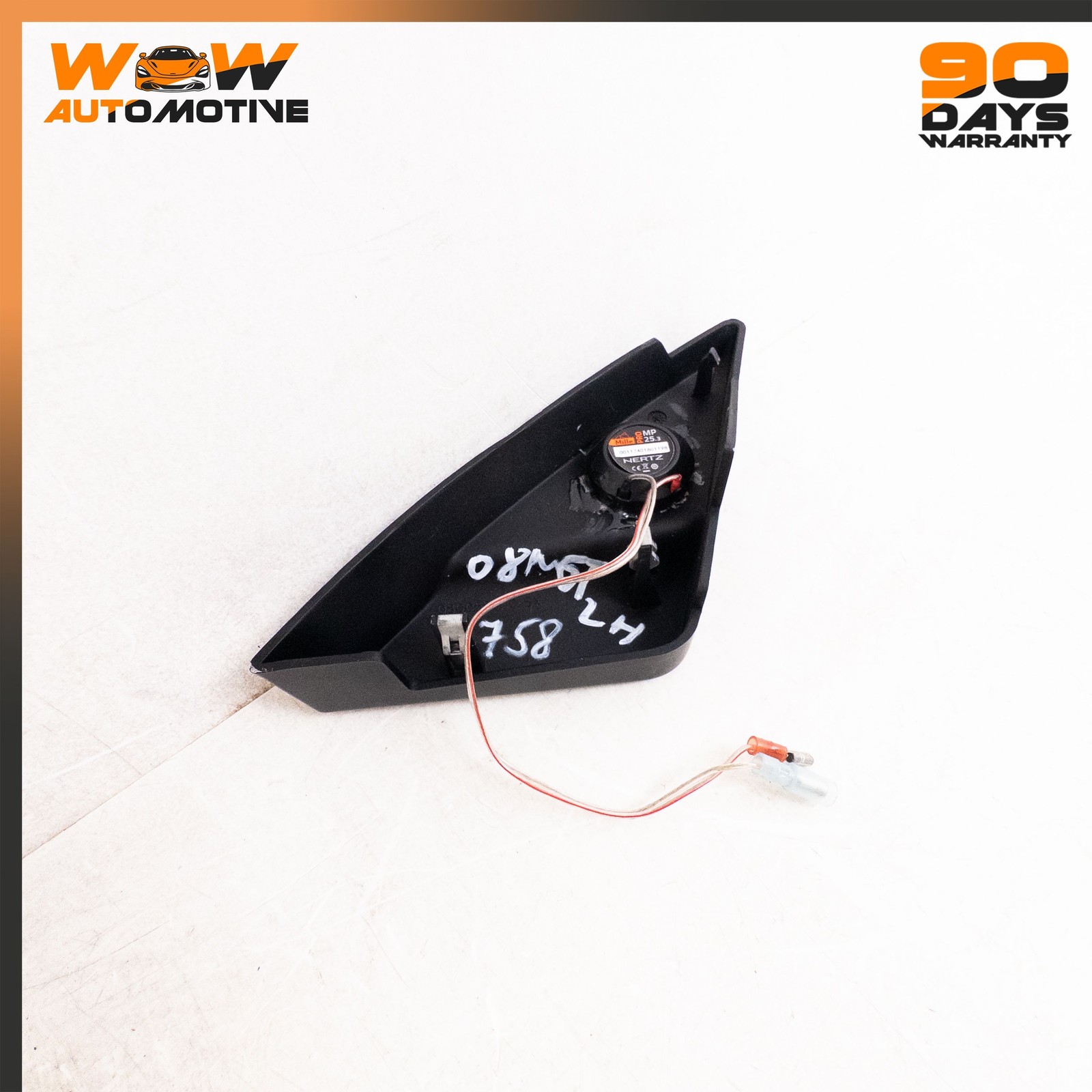 08-19 MASERATI GRANTURISMO FRONT LEFT DRIVER SIDE DOOR CORNER SPEAKER OEM