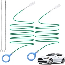 2Pcs Sunroof Drain Cleaning Tool Set, 78 Inch + 118 Roof Snake Pipe... 