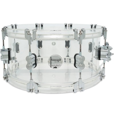 Pacific Drums & Percussion Concept Acrylic 6.5x14 Snare Drum
