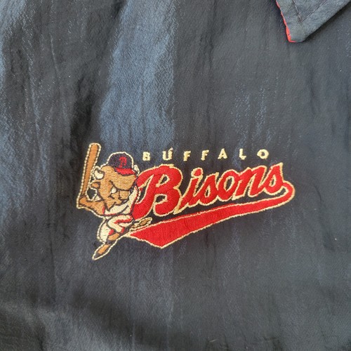 Vintage 90’s Buffalo Bisons Baseball Starter Jacket XL Made In USA - Bild 4 von 8