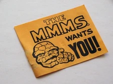 M.M.M.S. Merry Marvel Marching Society Kit Thing Wants You! Advert 1964/1965