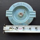 Vintage 1960's Youngblood’s Fried Chicken Metal Ashtray Waco, Tx.  Blue Grey — photo 3