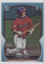 2023 Bowman Draft Chrome Sky Blue Refractor Cooper Ingle #BDC-85 12wz