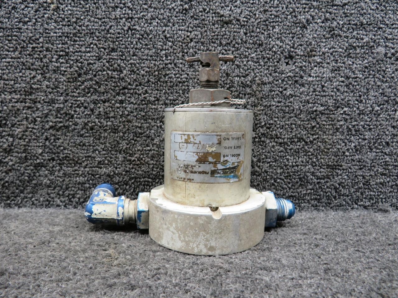 A-1540-9 Gerdes Gascolator Assembly (Missing Screws)