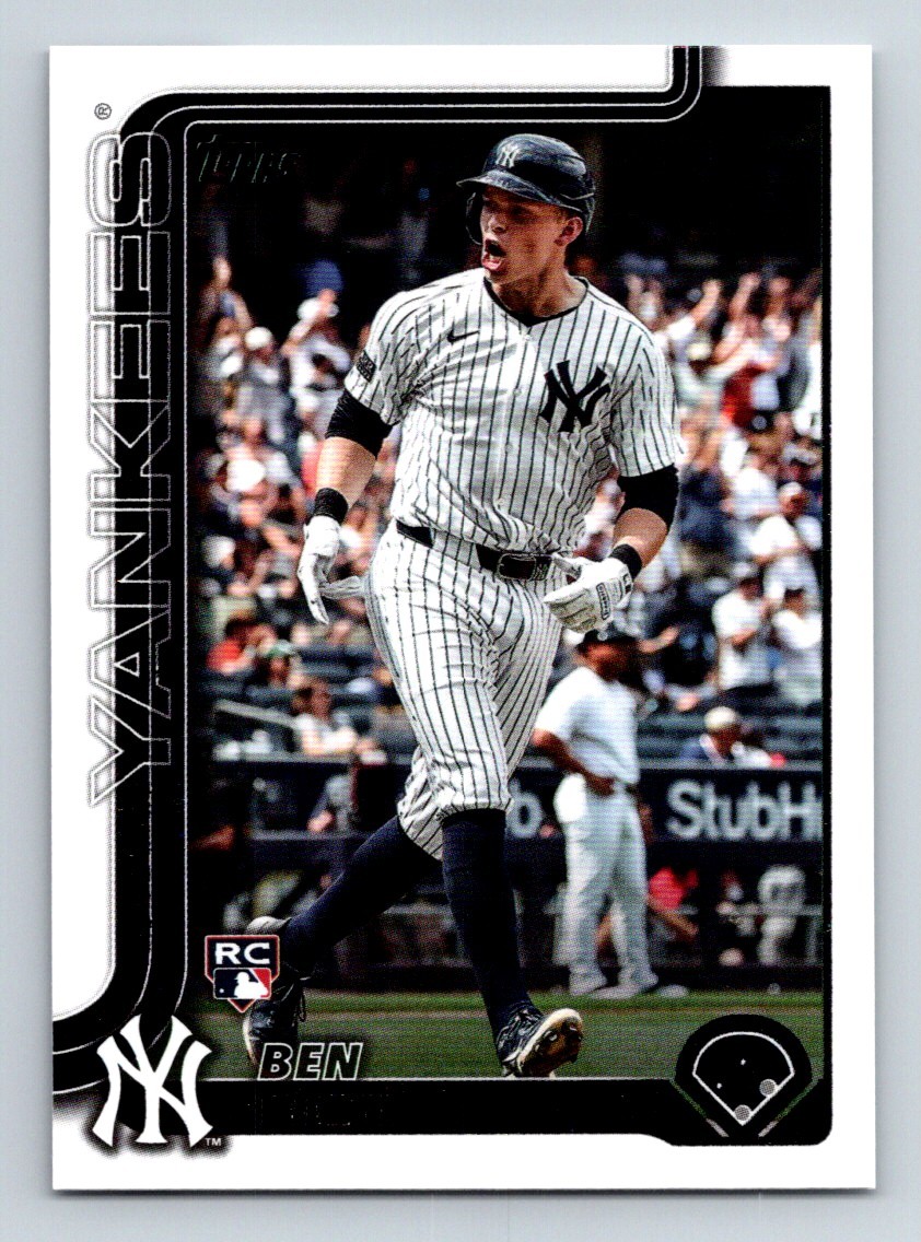 #337 Ben Rice 2025 Topps RC New York Yankees