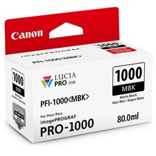 Canon PFI-1000 MBK Matte Black LUCIA PRO ink for imagePROGRAF PRO-1000
