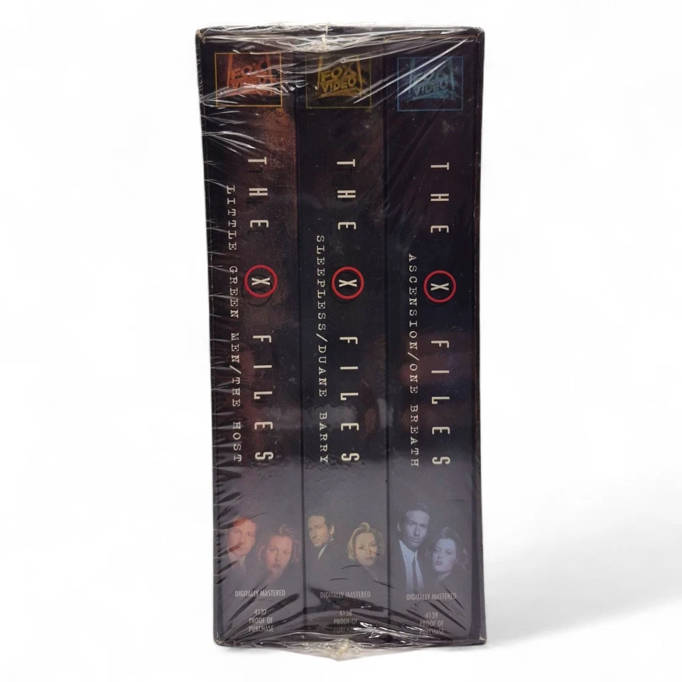 The X-Files Boxed Set Of 3 Season 2 VHS Tapes VTG 1993 New Factory Sealed - Image 2 of 4