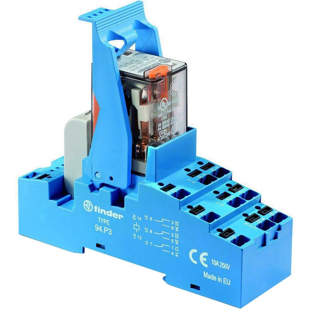 Module relais Finder 58.P3.8.230.0060 tension 230V AC inverseur