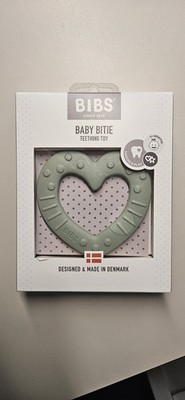 Beißring BABY Bibs Bitie / Herz / Mint / Neu OVP