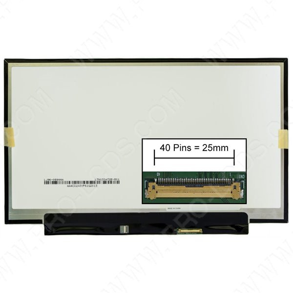 Dalle écran 13.3 pouces pour remplacer un moniteur cassé type Toshiba 1366x768