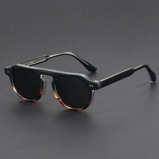 CLASSIC VINTAGE Style Clear Lens FASHION EYE GLASSES Round Tortoise black Frame