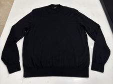 Boss Hugo Boss Black Sweater Virgin Wool Lightweight Men  s Classic Sz XL