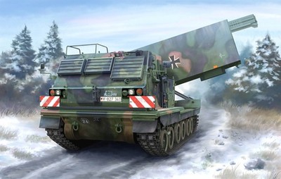 Trumpeter 01046 M270/A1 MULTIPLE LAUNCH ROCKET SYSTEM 1:35 Modellbausatz