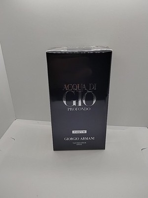 Acqua Di Gio Profondo by Giorgio Armani PARFUM - 3.4oz /100ml -New With Box