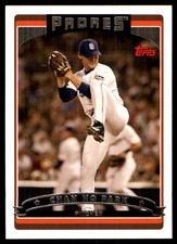 Chan Ho Park 2006 Topps Padres #SDP12 Padres MLB READ FREE SHIPPING AutographDen