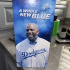 Magic Johnson Official Dodgers MLB Bobblehead 2013 w/ Box & Foam-Great Shape #T2