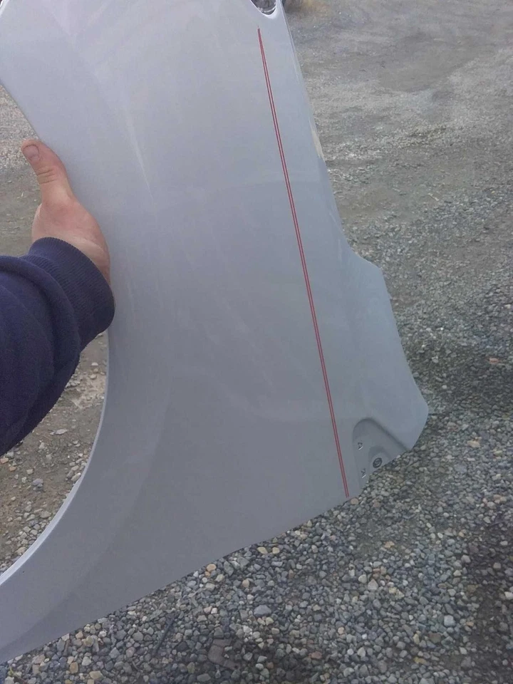 Used Front Left Fender fits: 2022 Mitsubishi Mirage w/o side marker Front Left G Foto 2 de 4
