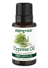 Cypress Pure Essential Oil 15 mL Dropper Bottle  by Piping Rock