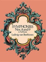 Ludwig Van Beethoven | Symphonies Nos. 8 And 9 | Taschenbuch | Englisch (1984)