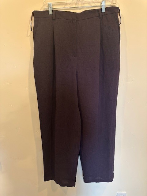 VINTAGE Jones New York Lined Dark Brown Dress Pants Size 14
