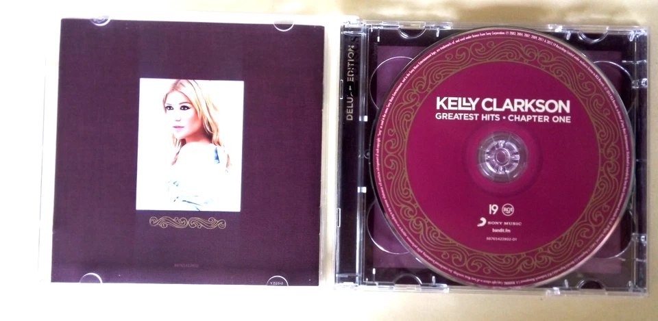 KELLY CLARKSON Greatest Hits original album 2 Disc CD & DVD W/Hype Sticker - image 3 of 4