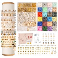 Erwachsener Perlen Set Schmuckherstellung FüR ArmbäNder Und Halsketten DIY Kit