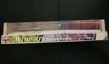 Joie De Vivre Wine Art Cheese Knife In Good Condition Flatware Gift Table Ware