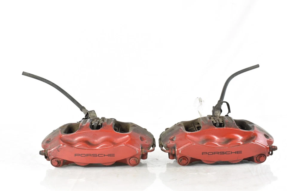 2010-2016 PORSCHE PANAMERA 970 REAR LEFT & RIGHT BREMBO BRAKE CALIPER SET OF 2 - Image 4 of 4