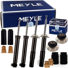 4x MEYLE GAS STOßDÄMPFER DOMLAGER SERVICE KIT VA+HA passend für BMW 5er E61