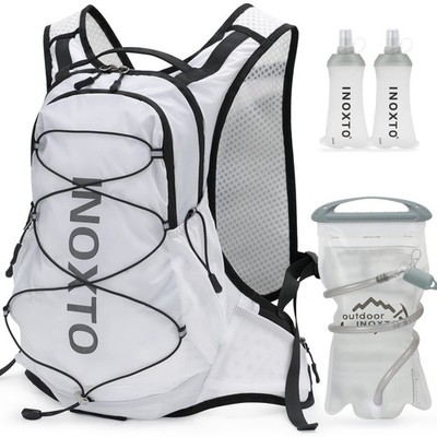 Lightweight Water Backpack with 2L Bladder for Hiking, Running, Cycling