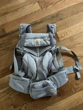 Ergobaby Omni 360 Omni Classic Cool Air Mesh Ergonomic Baby Carrier Pearl Grey