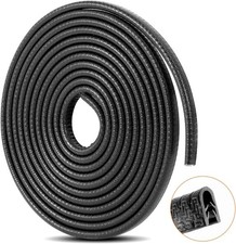 16ft Car Door Edge Guard Trim Protector U Shape Auto Door Entry Guard Black