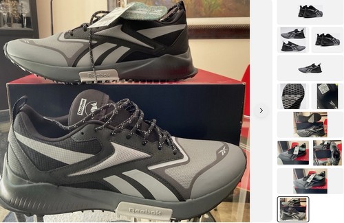 Reebok Lavante Trail 2 Grey Black Size US Size 12 - Picture 11 of 11