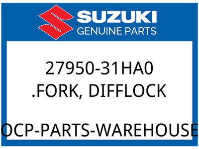 Suzuki OEM Part 27950-31HA0 FORK, DIFFLOCK