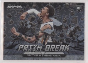2023 Panini Prizm Draft Picks Prizm Break Victor Wembanyama #1 Rookie RC