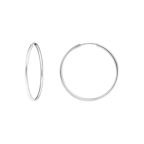 Thomas Sabo Creolen Ohrringe Damen Mittelgroß Silber 4 Cm CR728-001-21-image