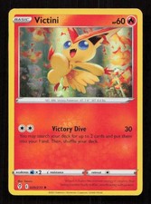 Victini 020/203 Holo Rare Evolving Skies Pokemon NM