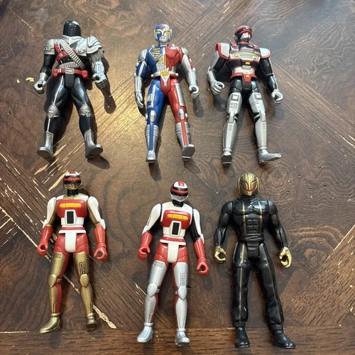 Kenner Sabans VR Troopers 5" Action Figures Vintage 1994 - Lot of 6