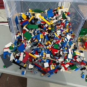 Huge LEGO Lot Airport Space City Vintage 7998 7621 8282 7743 10184 Town Plan