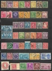 USA United States Stamp Packet Lot of 52 Old Stamps off paper US Collection used