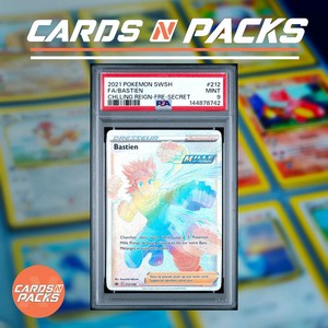Carte Pokemon Bastien 212/198 Holo Règne de Glace PSA 9 ✨