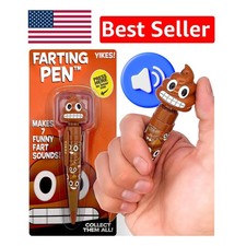 Farting Poop Pen with 7 Hilarious Sounds - The Ultimate Gag Gift for Kids