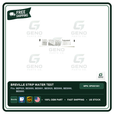Breville Strip Water Test for Barista Touch Impress Dual Boiler [SP0001881]
