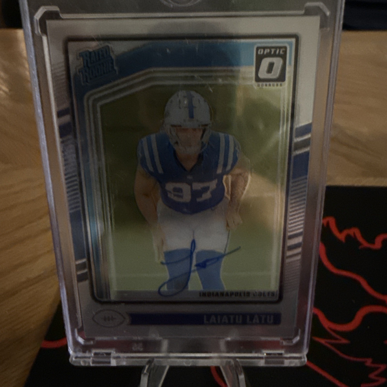 2024 Panini Donruss Optic - Rated Rookie Laiatu Latu #267 Autographs /325 (RC)