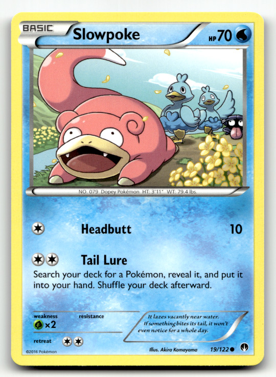 Slowpoke 19/122 Normal Common XY - BREAKpoint LP