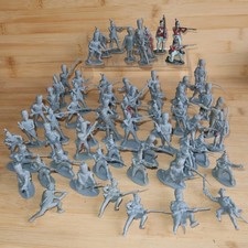 Vintage AIRFIX 1/32 Plastic Soldiers Grenadiers Waterloo Napoleonic x 63