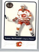 2001-02 Fleer Greats of the Game NHL Hockey Base Insert Auto or Memorabilia PFL